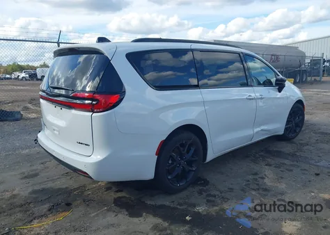 2025 Chrysler Pacifica Limited из США, поврежденный, VIN 2C4RC1GG0SR566496